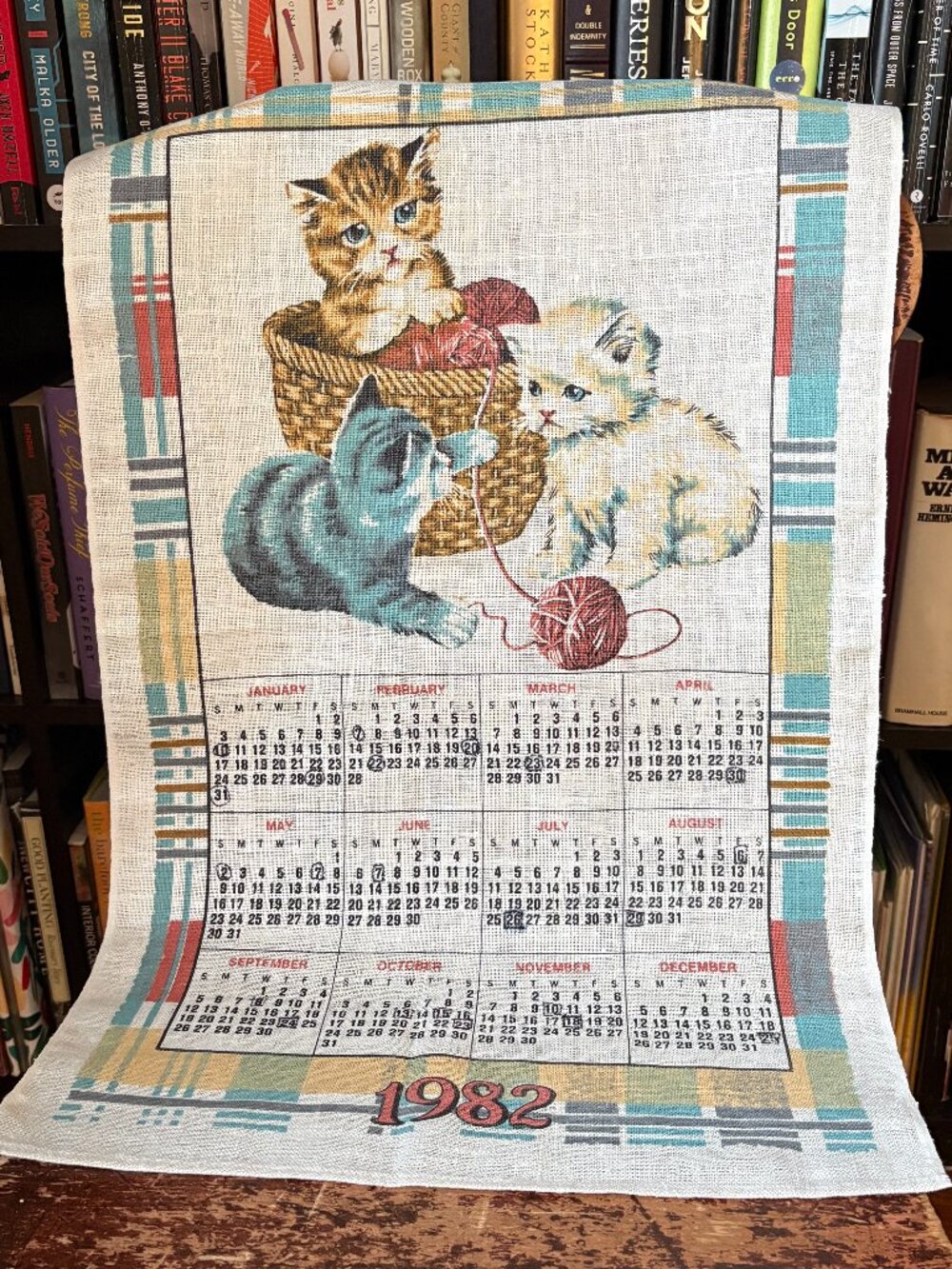 vintage tea towel